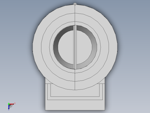 有机肥加工生产用多级筛分装置俯视缩略图