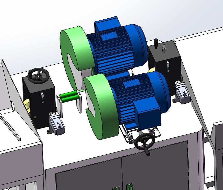 管材(钢管)自动抛光机模型