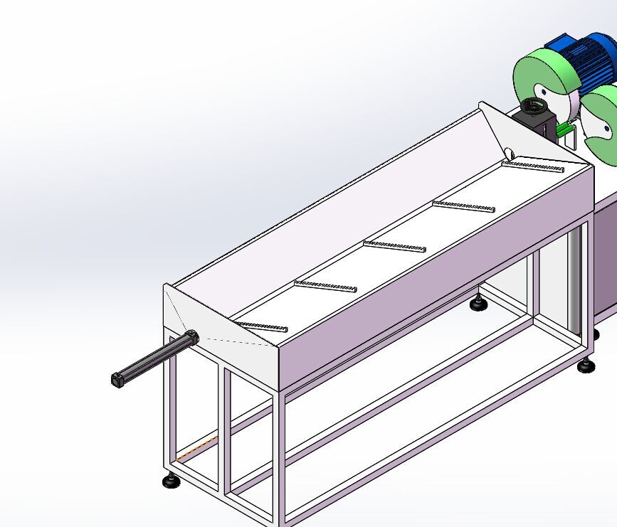 管材(钢管)自动抛光机模型