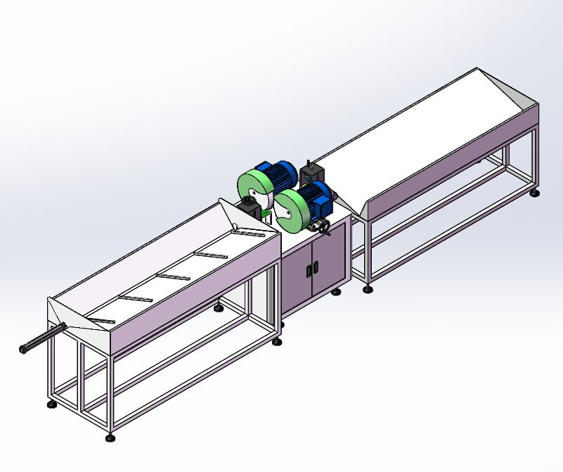 管材(钢管)自动抛光机模型