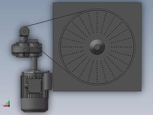 NJP1200型胶囊充填机转塔机构设计后视缩略图
