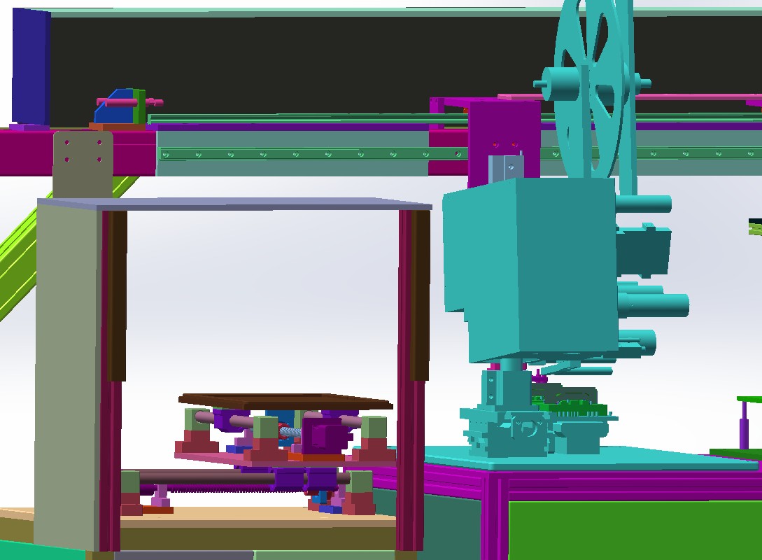 手机后盖自动检测-除静电、贴膜机step