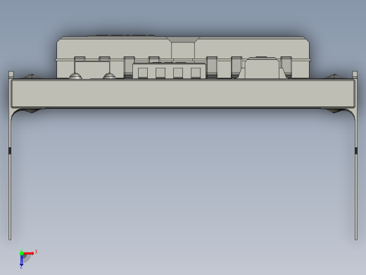 电路板 STP PROE俯视缩略图