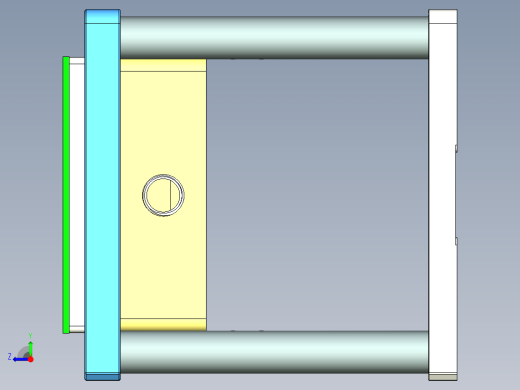 MAY-BOT-COVER笔记本CNC工装夹具三维模型-CNC1右视缩略图