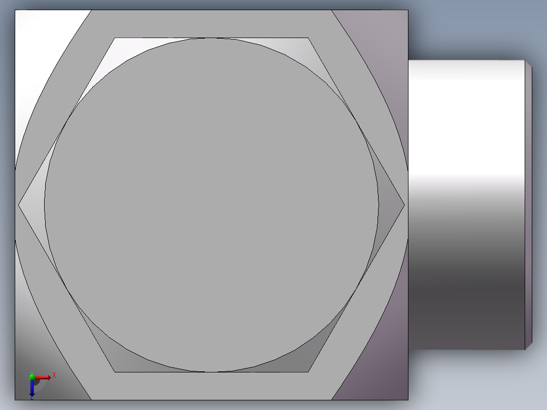 铰接式90度接头、1DI-52-48俯视图