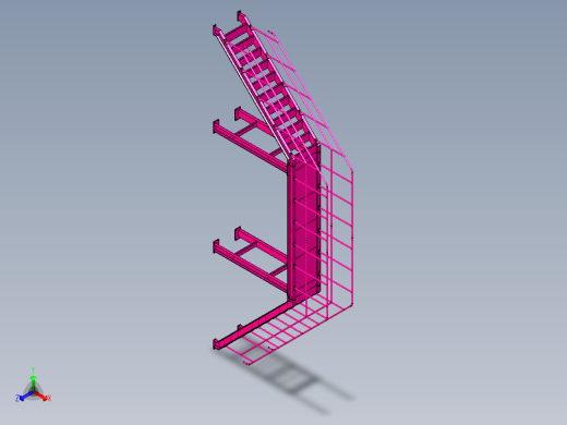 工程建设梯子设计图