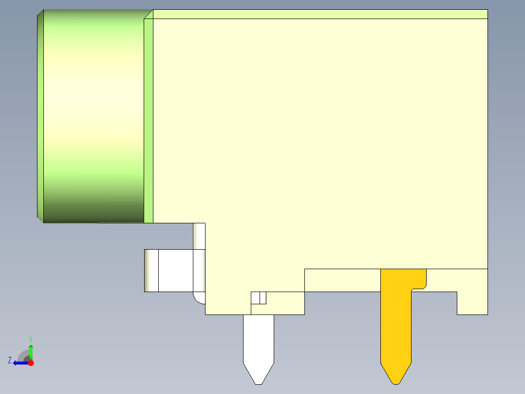 音频插孔连接器ja13331 n54d 4f 14右视图