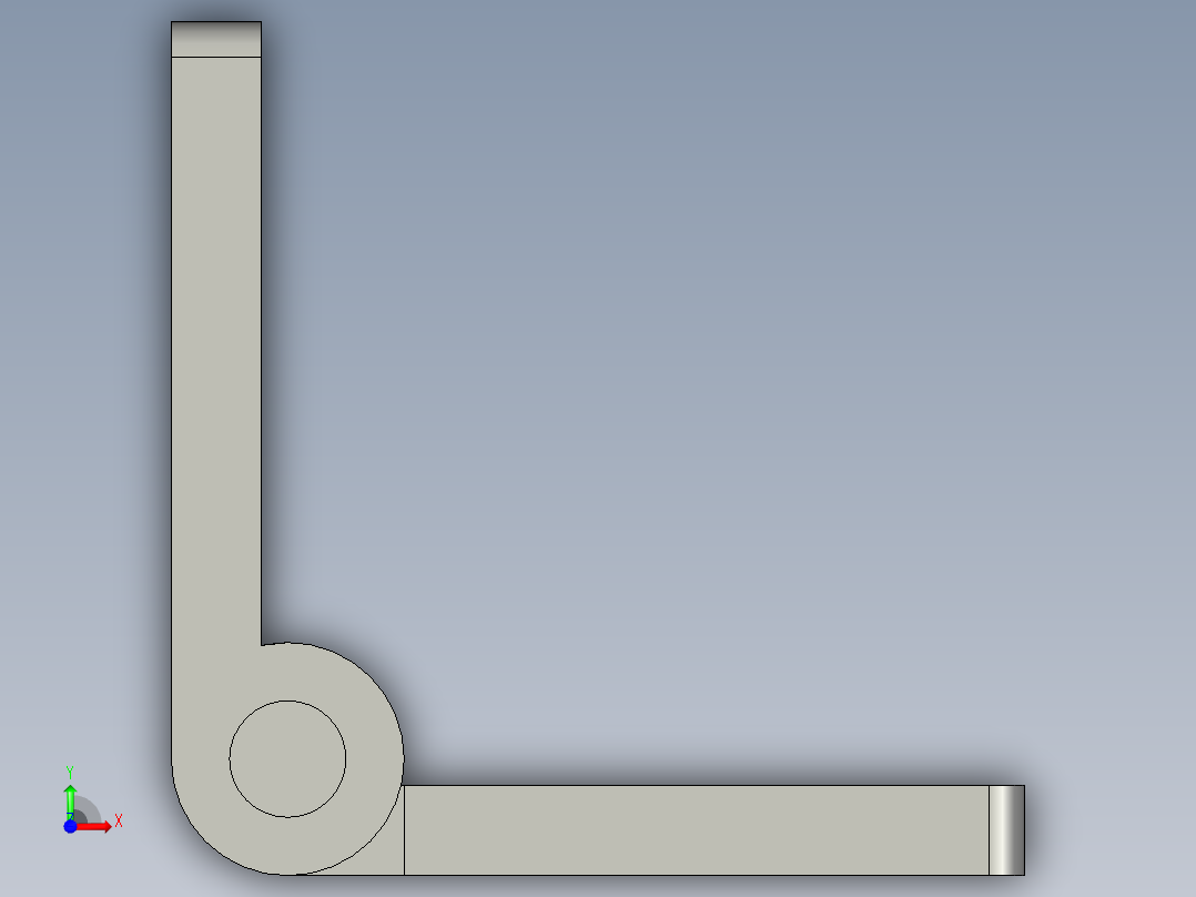 GY-AB5-AL12-6279A铝合金合页前视图