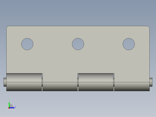 GY-AB5-AL12-6279A铝合金合页左视缩略图