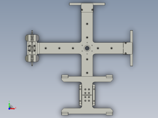 塑料条取手装配前视缩略图