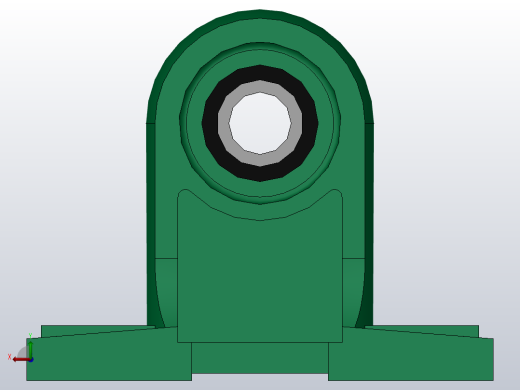 带高中心立式座顶丝外球面球轴承[UCPH型]_UCPH 203后视缩略图
