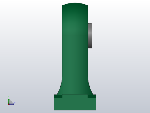 带高中心立式座顶丝外球面球轴承[UCPH型]_UCPH 203左视缩略图