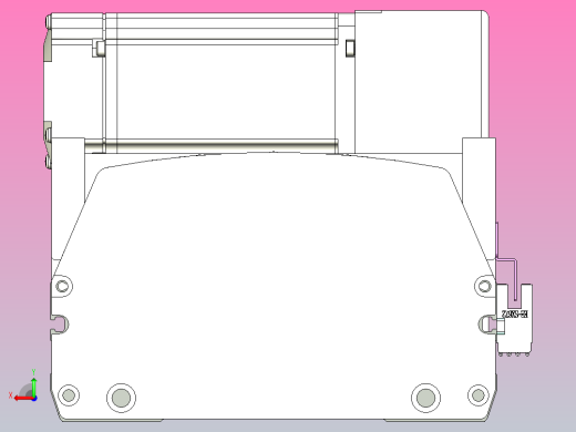 ATB17-LU-300-400W伺服电机ATB17 皮带驱动直线滑台模组后视缩略图