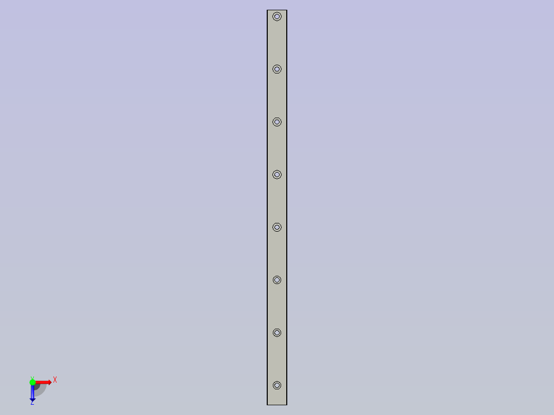 MGN15C2R300(端距5mm)-1俯视图