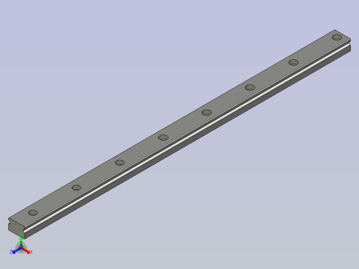 MGN15C2R300(端距5mm)-1正等轴测缩略图