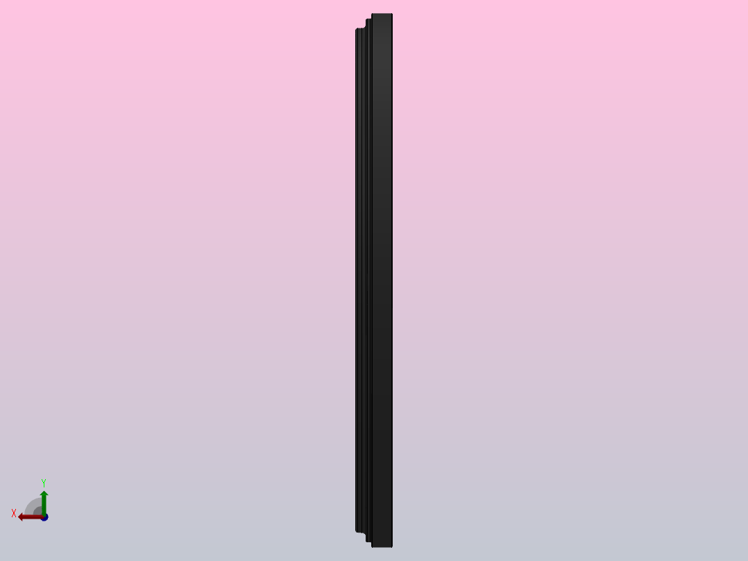 A1防尘圈（丁腈橡胶）[A19020N3587]主视图