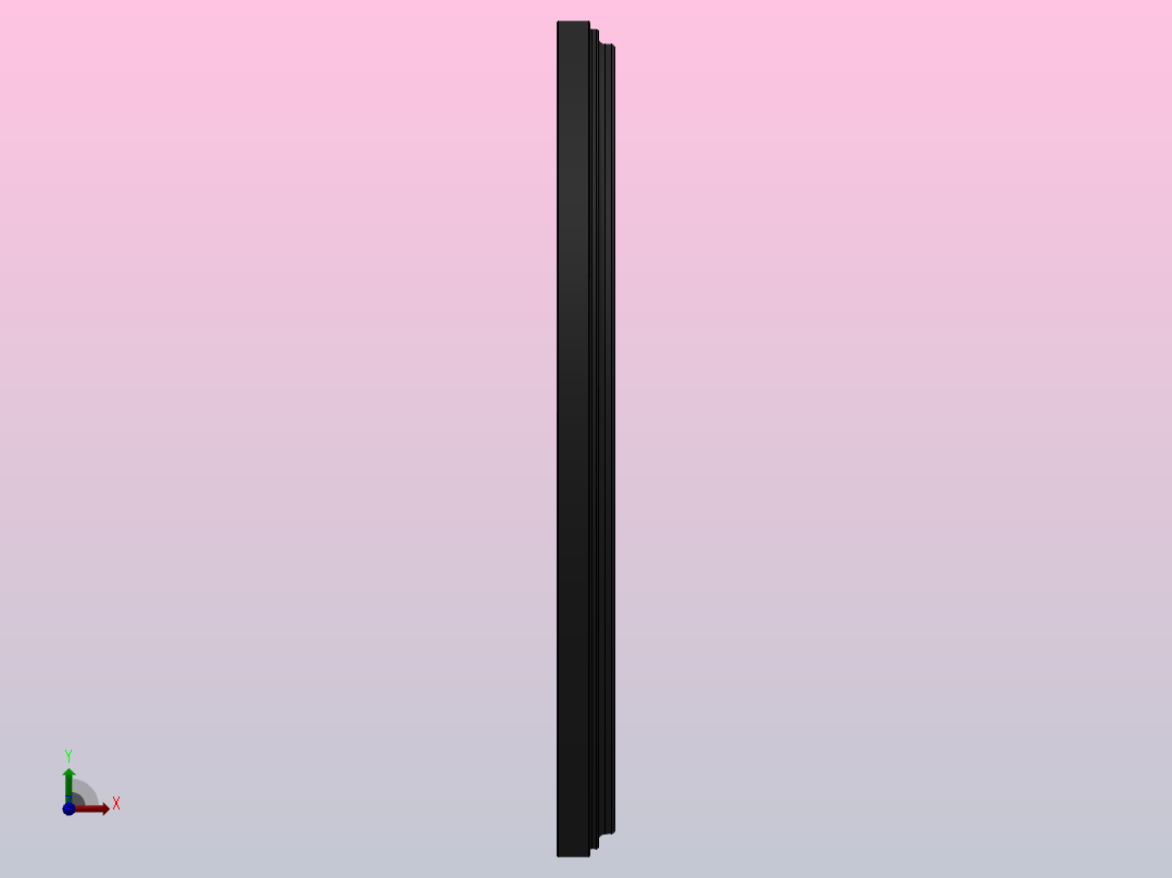 A1防尘圈（丁腈橡胶）[A19020N3587]前视图