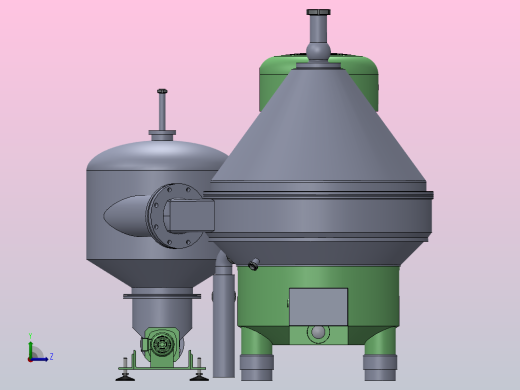分离器分离设备separator-2832-模型格式为 sw左视缩略图