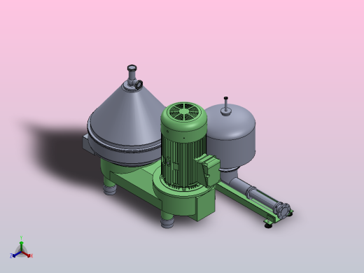 分离器分离设备separator-2832-模型格式为 sw正等轴测缩略图