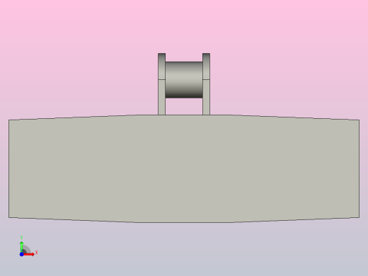 1873-K450-C2扣链式转弯链板(无轴承)前视缩略图