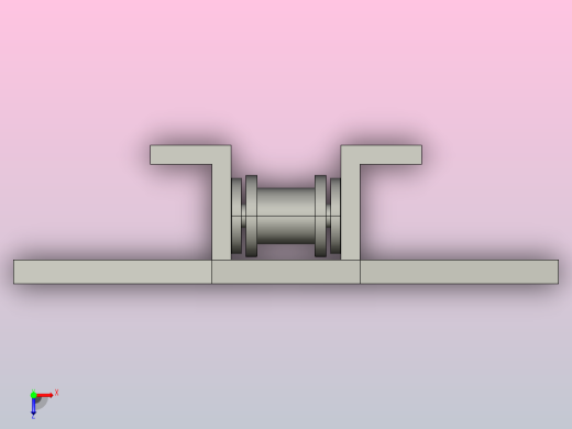 1873-K450-C2扣链式转弯链板(无轴承)俯视缩略图