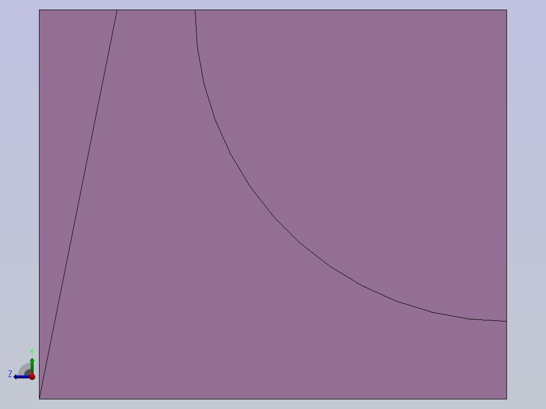 初学者简单部件建模。Practice 05简易模型。右视图
