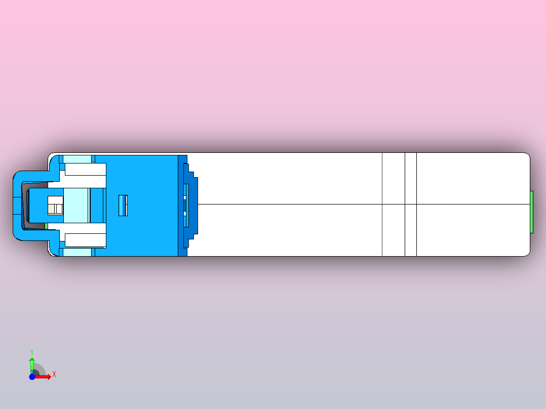 COMA22-M8电气元器件前视图