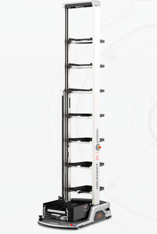 多层仓储自动导引车（AGV）3D图纸 STEP格式缩略图