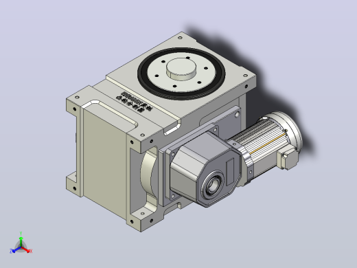 ER-RU250DF英锐凸轮分割器全套3D图档