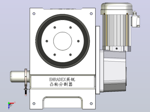 ER-RU250DF英锐凸轮分割器全套3D图档俯视缩略图