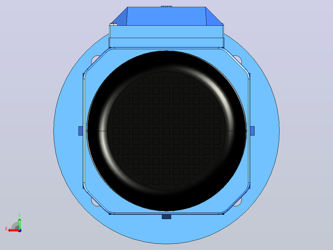 IM B5 H80-180(YE2、YE3)通用电机[YE2-100L-2-B5]后视图