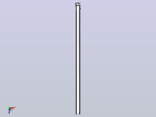皮带直线轴半封闭可选导轨TPA-HNB-105D-90-L2600-LU-C-P20-N3俯视缩略图