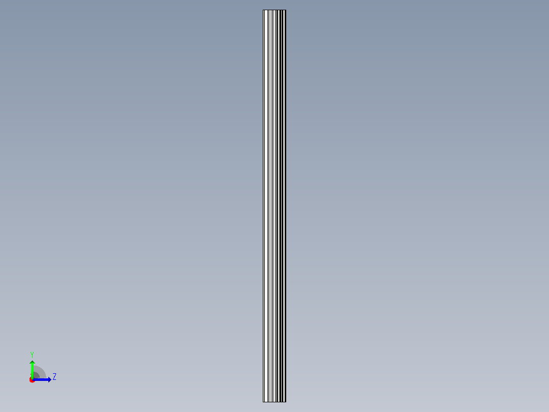 HGR20R Hiwin线性轨道的Fusion 360参数模型左视图