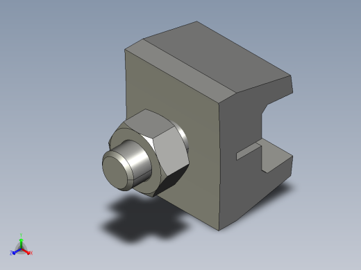 JB-BL-2-C1方夹式单夹正等轴测缩略图
