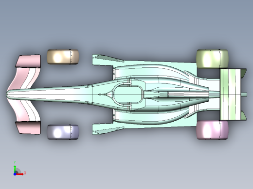F1 2026 模型（CFD 就绪）前视缩略图