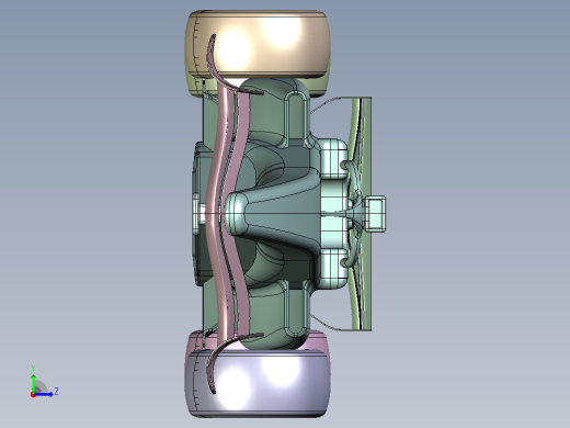 F1 2026 模型（CFD 就绪）左视缩略图