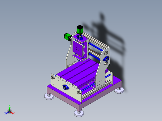 教学使用数控机床3D数模图纸 CATIA设计