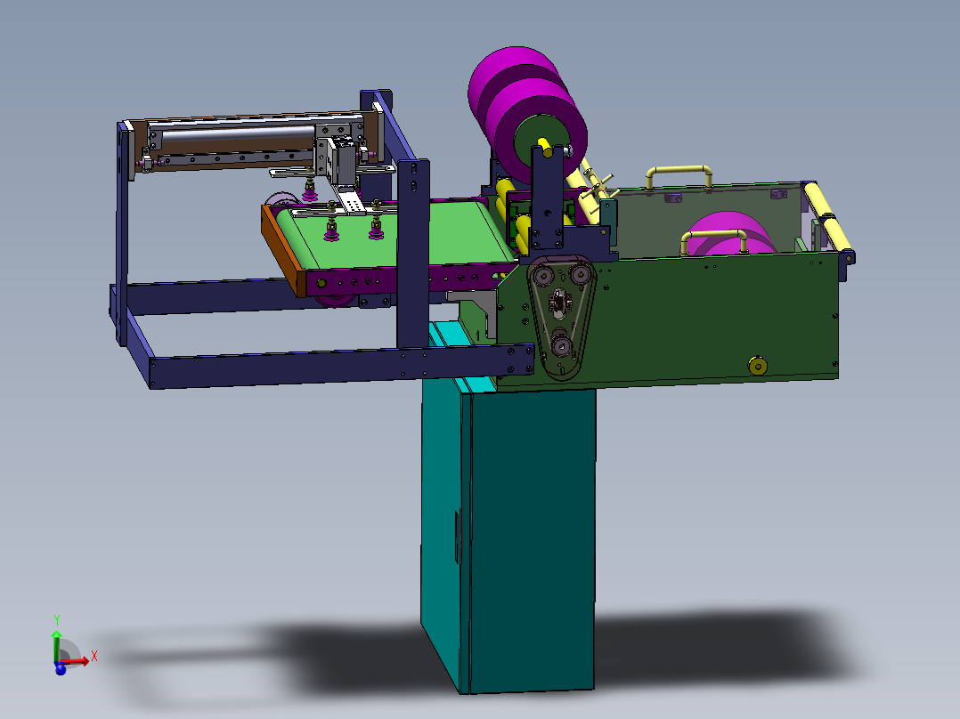 手机导光板包膜机 sw17可编辑
