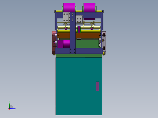 手机导光板包膜机 sw17可编辑左视缩略图
