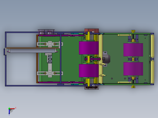 手机导光板包膜机 sw17可编辑俯视缩略图