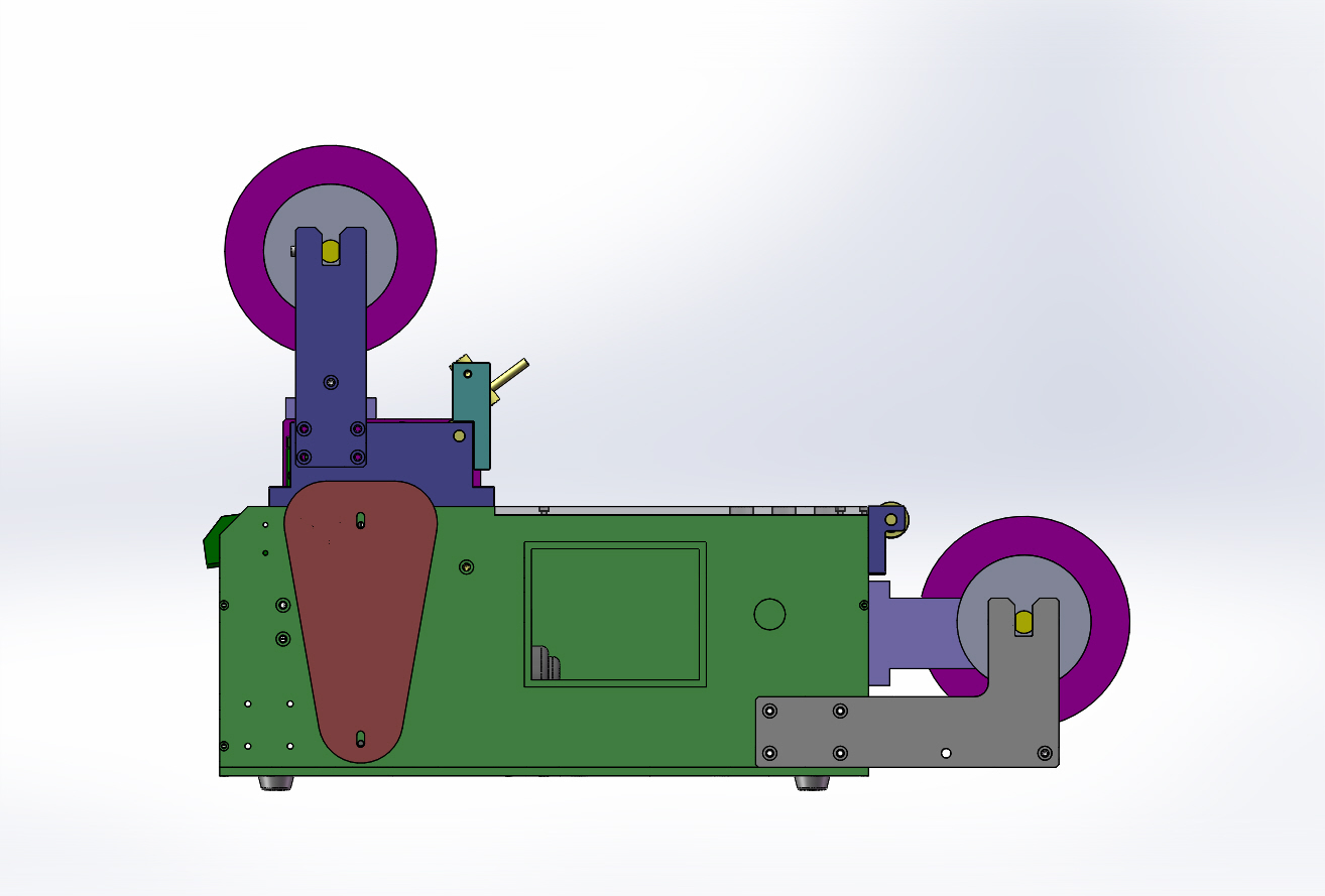 手机导光板包膜机 sw17可编辑