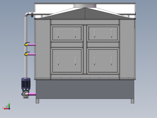 水帘喷漆房后视缩略图