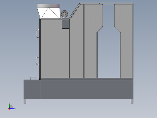 水帘喷漆房左视缩略图