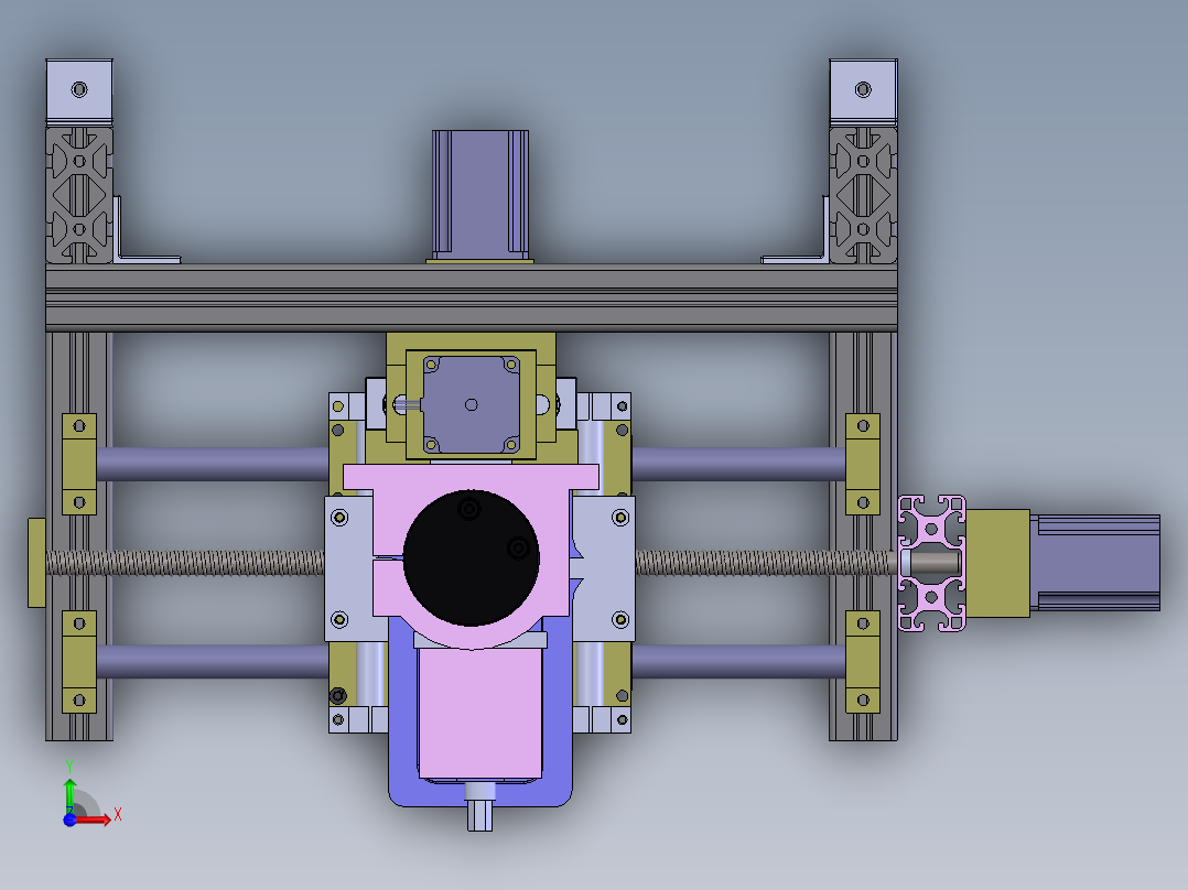E131 2.2KW主轴数控铣床前视图