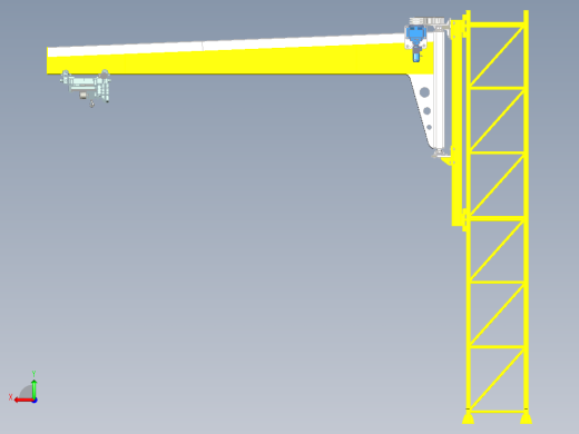 2t，10米龙门起重机后视缩略图