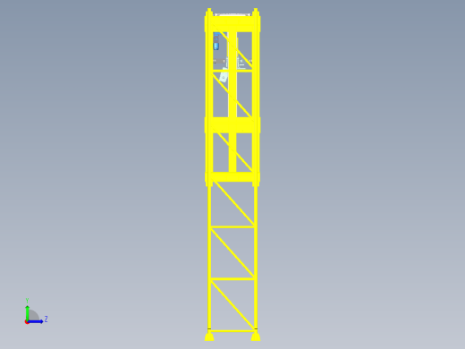 2t，10米龙门起重机左视缩略图