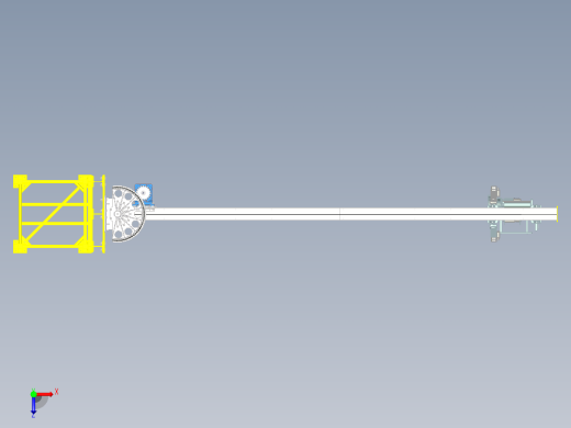 2t，10米龙门起重机俯视缩略图