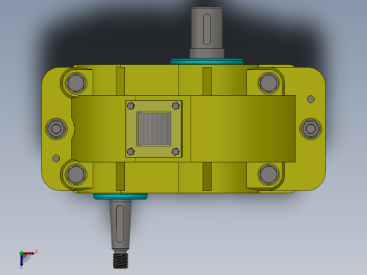 减速箱2俯视缩略图