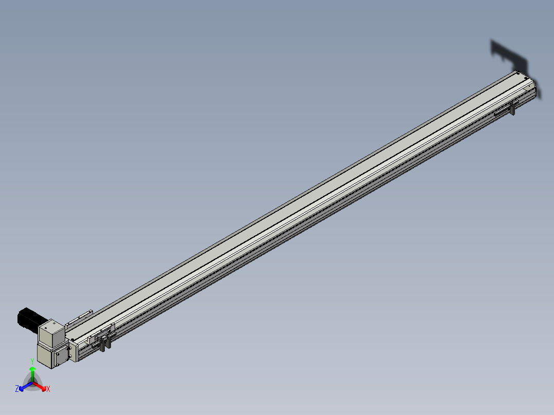 Toyo东佑达直线模组-ETB10-1750-RU主视图