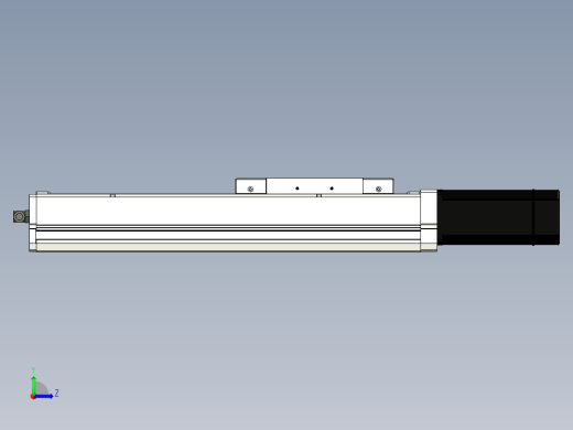 Toyo东佑达直线模组-ECH17-250-BC-750W+煞車左视缩略图